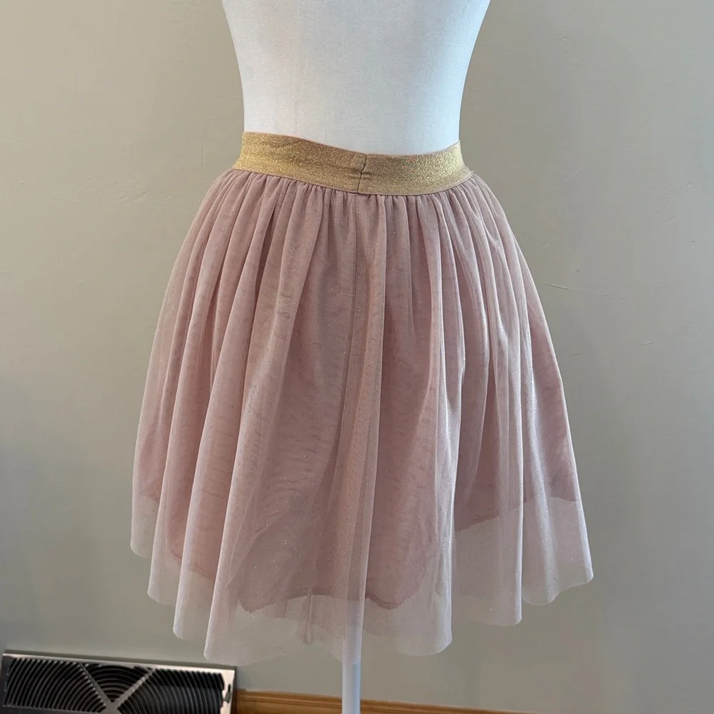 Gap Kids Girls Large 10 Regular Pink Tulle Skirt